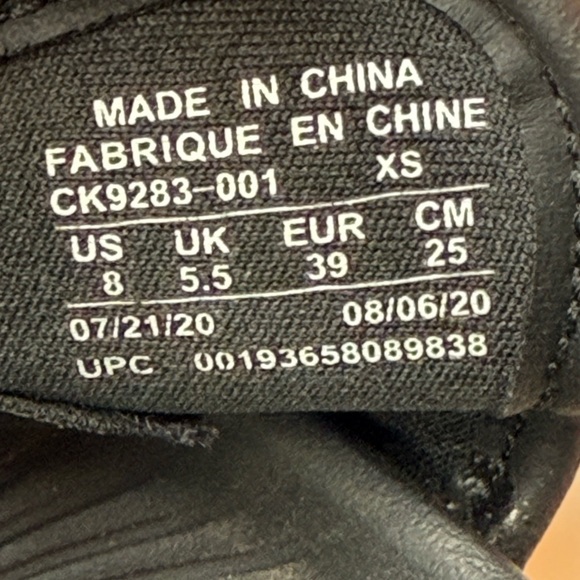 Nike OWAYSIS Women’s 8M Triple Black CK9283-001 Multi Back Strap Slides Sandals - Picture 12 of 16